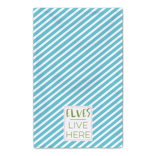 Elves Live Here Tea Towels - Set of 2